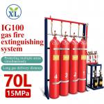 Ig100 System Fire Extinguisher 70L/10MPa For Museum Fire Suppression for sale