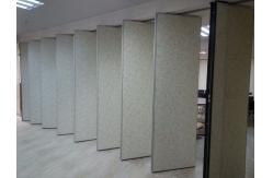 China Aluminium Door Track System Acoustic Partition Wall / Sliding Movable Partition Wall Systems supplier