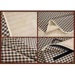 Water Repellent Plaid Picnic Mat Collapsible For Camping / Hiking