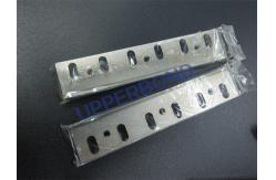 China Hinge Lid Packer Aluminum Foil Paper Cutting Knives Set supplier