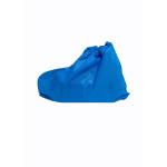 Single Use Waterproof CPE Overshoes With Elastic Rubber Opening for sale