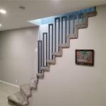 Security Metal Steel Handrail Balustrade With Safety Slat Pool Gate Top Style for sale