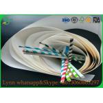 Natural Material Of White Food Grade Paper Roll With The Straw Roll Paper