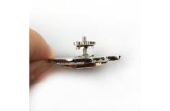 China 2 Tone Plating Soft Enamel Lapel Pin Gold And Silver Finish supplier