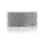 Custom 53 Keys Ultra Thin Ss Ruggedized Keyboard In Metal Water Proof Rated for sale