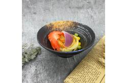 China 5.5 Inch Matt Melamine Ware Bowls Unbreakable Round With Threaded Shape supplier