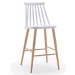 Simple Windsor chair solid wood dining chair family creative leisure chair dining room stool Nordic negotiating chair for sale
