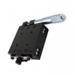 Manual Displacement X Axis Rack And Pinion Table With Micrometer Head