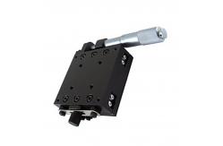 China Manual Displacement X Axis Rack And Pinion Table With Micrometer Head supplier