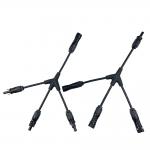 Waterproof IP67 Solar Branch Connector Class II Panel Connector With PPO Cable for sale