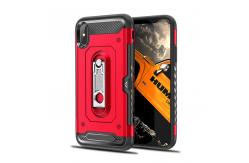 China 2 in 1 PC+TPU Color Red Black Kickstand Armor Case Back Cover For IphoneXS IphoneXR IphoneXS MAX Iphone8 Iphone8 Plus supplier