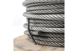 China Non-Alloy Steel Material 304 316 Stainless Steel Wire Rope for Lifting Steel Cable supplier