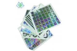 China Anticounterfeiting Silver Goil 3D Tamper Proof Barcode Labels supplier