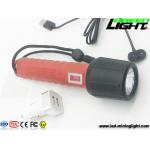 USB Charger 3000lux 750mA Rechargeable Torch Light 10W IP68
