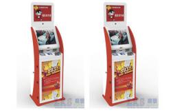 China Information Release Utility Bills Retail Dual Screen Kiosk For Subway Station supplier
