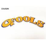 Varsity Jacket Letterman Patches / Felt Background Chenille Letter Patches for sale
