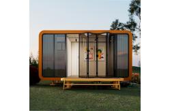 China Economical Movable Prefabricated Capsule RoomHotel Garden Pod Prefabricated Modular Micro Container Room supplier