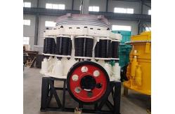 China Compound Cone Crusher Hydraulic Cylinder Mineral Hard Ore Marble Stone Crusher Machine supplier