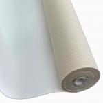 280-380g Acid Free Linen Canvas Rolls Pure White Easy Cut Water Resistant for sale