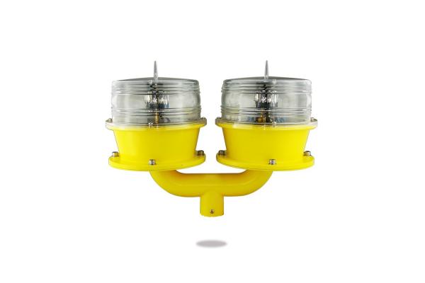 Microprocessor Controlled Aircraft Warning Light Monocrystalline Silicon L810 32cd