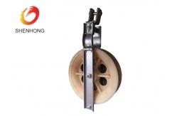 China Nylon String Power Cable Pulling Pulley Block Wire Drawing Cable Guide Wheel supplier