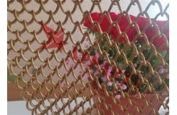 China Architectural Aluminum Metal Coil Drapery Mesh For Shopping Malls supplier