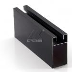 Philippines Anodize Black Window And Door Aluminum Profile Customize Size for sale
