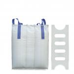 Baffled Fibc Flexible Intermediate Bulk Container 5:1 6:1 with cross corner Loop for sale