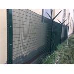 Galvanized Welded Powder Coated Wire Mesh Exterior Fencing Security Fence 358 Anti Climb Fence Panel for sale