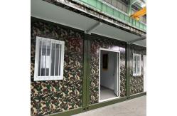China Durable Modular Container Barracks Temporary Modular Steel Containers supplier