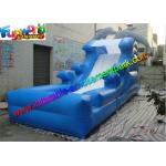 18 OZ Home Mini Doplhine inflatable water slides for pools for sale