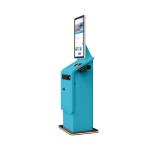 Multi Touch Kiosk Parking Ticket Dispenser Machine Self Service Train Ticket Machines for sale