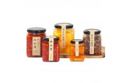 China Transparent Glass Jam Jar Sealed Cans Lids With A Plastisol Liner Customized supplier