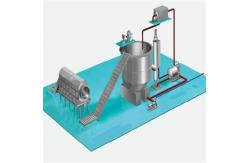 China Screw Feed Conveyor Pulping Equipment Carbon Steel 60-600m3/H Load Capacity supplier