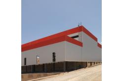 China Welded Connection Prefabricated Metal Structures Steel Frame Building OEM supplier
