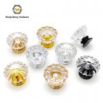 Modern Plastic Acrylic Wardrobe/dresser Handle Ball Crystal Furniture Handle for Kitchen Cabinet Drawer Hardware Accessories for sale
