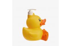 China B.Duck PVC Plastic Toys , Cartoon Yellow Duck Soap Dispenser OEM ODM supplier