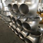 Seamless Pipe Fittings CE Approved , ASME B16 9 Tee Reducing / Seamless Type for sale