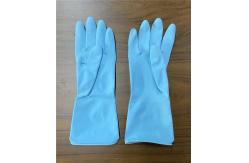 China Spray Flocklined Natural Rubber Latex Gloves For Cleaning Window supplier