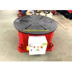 Horizontal 10T Welding Positioner Turntable With Hand Control Box for sale