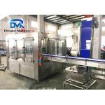 Roud Square Irregular Glass Milk Bottle Filling Machine 2000-3000 Bottles Per Hour for sale
