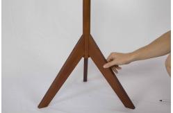 China Durable Wooden Coat Hanger Stand Rack With 9 Hooks Tree Branches Design supplier