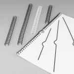 Length 76 - 500mm PET Coated Steel Filament Calendar Hangers for sale