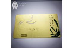 China High Quality Customized Personalized Metal Membership Card With Number supplier