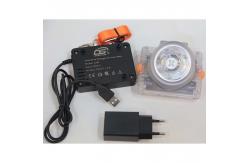China Atex 6000K Led Mining Cap Lamp Cordless Kl6lm Rechargeable supplier