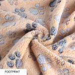 Soft Fabric Textile Raw Material 100 Polyester Double Sided Flannel for sale
