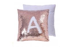 China Custom Printing Logo Blank Flippy Sublimation Sequin Pillow Reversible Sequin Sublimation Cushion Cover supplier