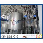 PLC Control High Standard Fruit Juice Processing Line / Fruit Juice Manufacturing Plant