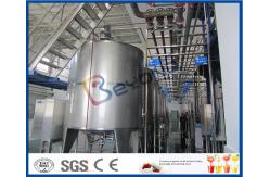 China PLC Control High Standard Fruit Juice Processing Line / Fruit Juice Manufacturing Plant supplier