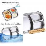 PP Electric Lunch Boxes 60W Stainless Steel Heated Lunch Box Multi Function OEM